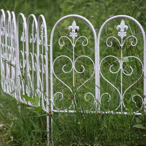 울타리 정원화단 조립식 데크 텃밭조경 꾸미기 야외 담장 펜스 경계 미니 분리대 57cm