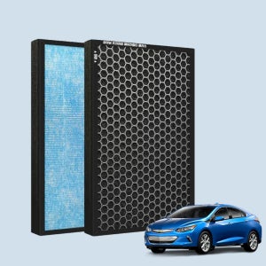 [호환]파이널 쉐보레 자동차 차량용 볼트 VOLT 프리미엄 플러스 활성탄 에어컨 필터 PM0.3 P02