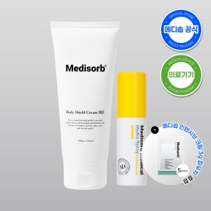 [크림 샘플 5일분 증정] 메디솝 바디 쉴드 크림 MD 200g + 메디컬 하이드로 스프레이 프로페셔널 50g