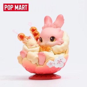 POP MART RABY 새해 달콤한 액션 애니메이션 피규어 토끼 인형 컬렉션 서프라이즈 미스터리 박스