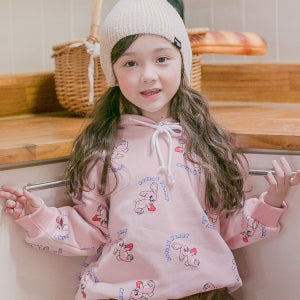 큐트래빗후드티