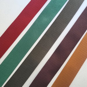 직조 단색D-2웨빙 폭3.8cm(1M단위판매)