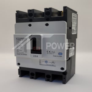 현대 누전차단기 배선용차단기 HGM 125S 3P MCCB 수배전반 배전반 분전반