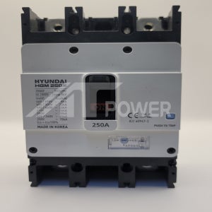 현대 누전차단기 배선용차단기 HGM 250S 2P MCCB 수배전반 배전반 분전반