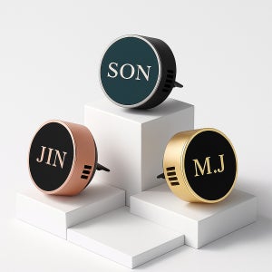 엑세스스튜디오 차량용 방향제 제로토 명품 소가죽 고급 디퓨저 이니셜 각인 블랙체리