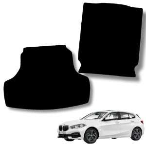 BMW 1시리즈 자동차 매트 풀커버 차량용 고무 트렁크매트 블랙(엣지포함) 5인승