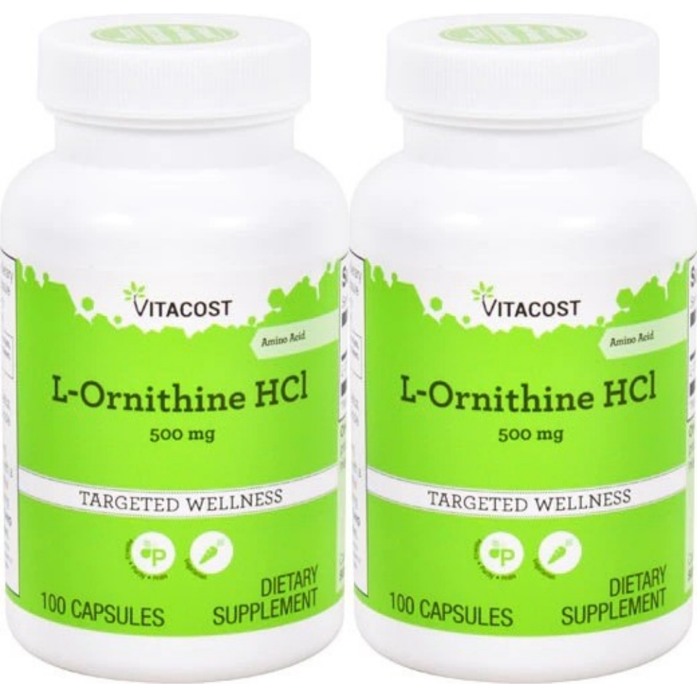 <b>비타</b>코스트 엘 <b>오르니틴</b> 500mg 100정 2팩