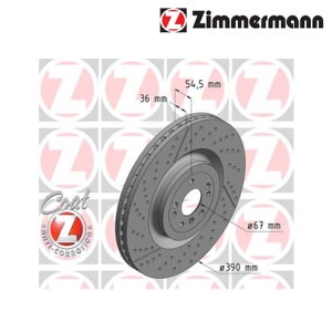 벤츠 GL63 AMG X166 앞 브레이크디스크 12-15년식 짐머만