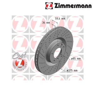 벤츠 G65 AMG W463 앞 브레이크디스크 12-17년식 짐머만