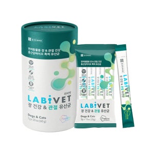 종근당 라비벳 (관절 건강) 강아지 고양이 유산균 30p