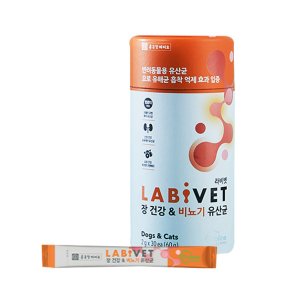 종근당 라비벳 (신장 비뇨기 건강) 강아지 고양이 유산균 30p