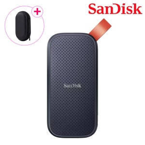 샌디스크 외장 SSD 2테라 2TB 포터블 외장하드 E30 + 파우치