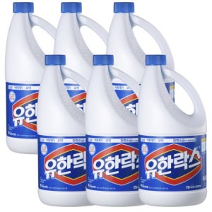 유한락스 레귤러2LX6개(1박스) 살균 소독세제