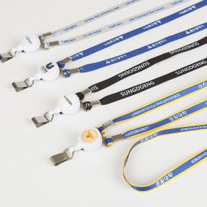 사원증 릴홀더목걸이