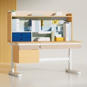 위드그로우 코넬 높이각도조절 키즈 책상세트