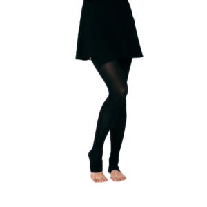 군제 의료용 압박 밴드 허벅지형(블랙, 트임), 다리부종 붓기관리,하지정맥류 예방