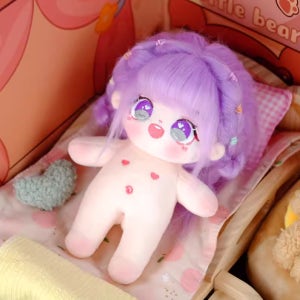 국내)20cm 가심비 시즌2 고열사 모헤어생머리 솜깅 아이돌 인형 무속성 솜인형