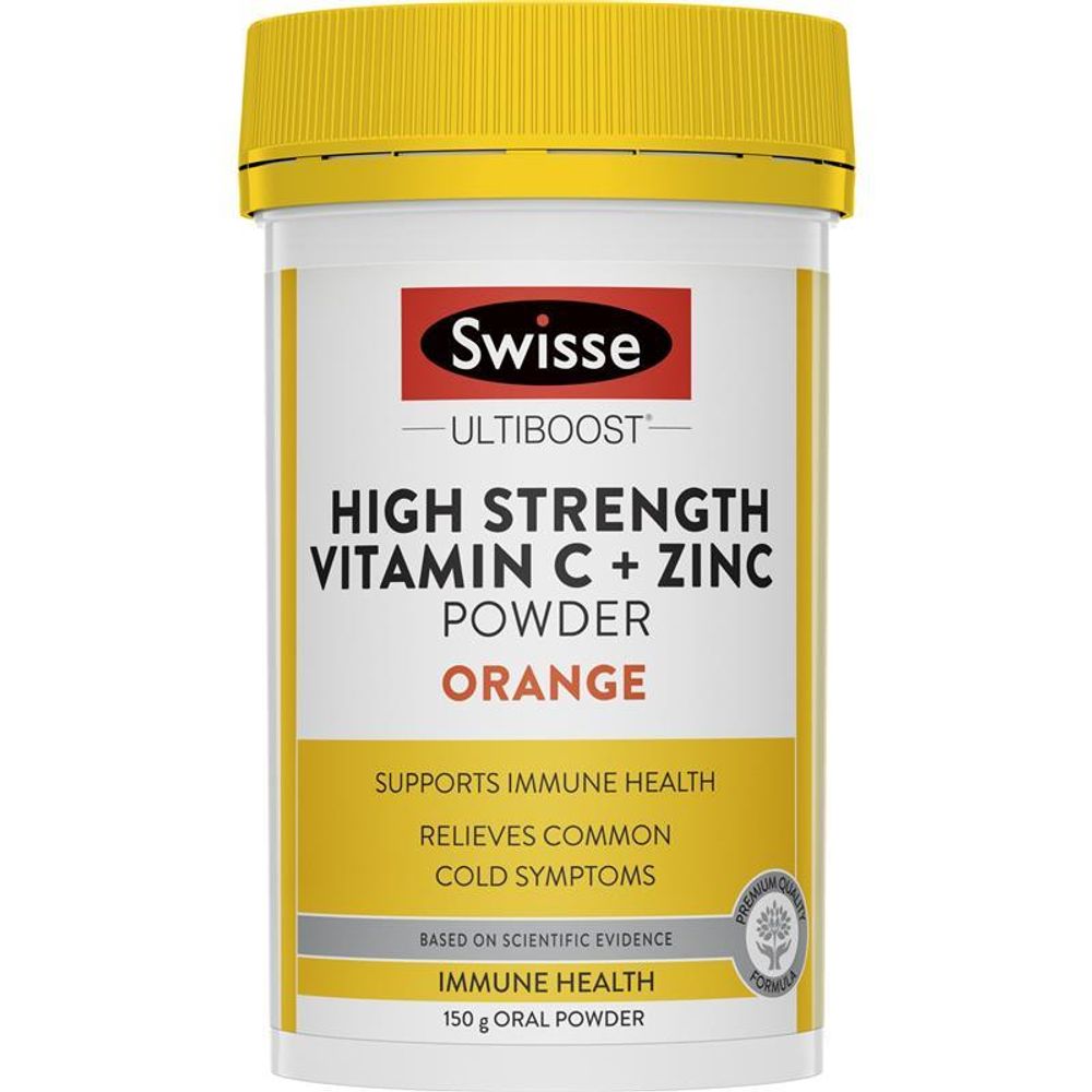 <b>스위스 비타민 C</b> + 아연 파우더 오렌지 150g