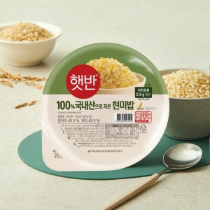 [박스특가] 100%현미로지은밥 130g, 6번들x6개(36입, 1box)