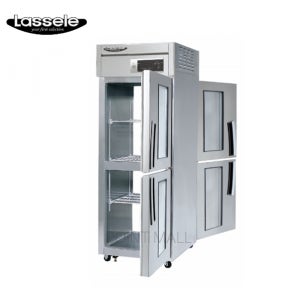 라셀르 25박스 간냉식 업소용 양문형 냉장고 유리도어 LP-525R-2G