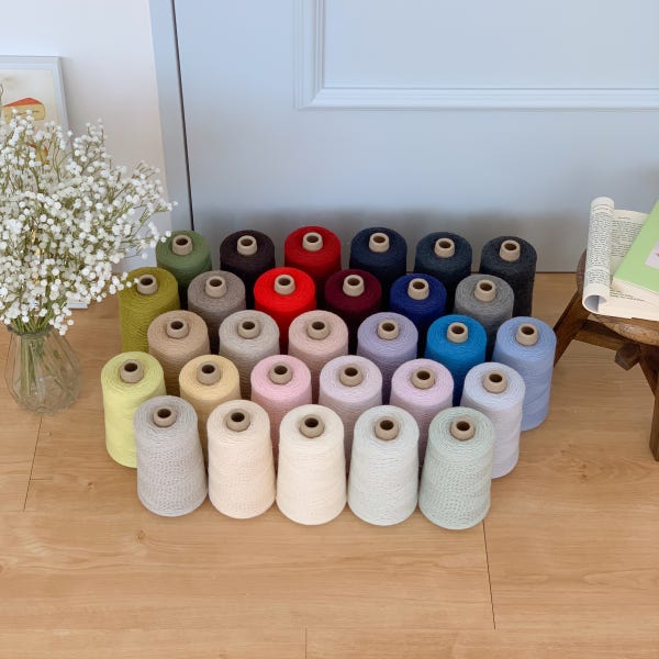 [캐시미어] 수플레 콘사 - 100g, 37 colors