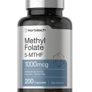 Horbaach 메틸 활성화 엽산 200정 임산부 임신 준비 초기 임신전 엽산