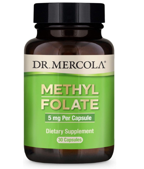 <b>Dr Mercola</b> 메틸 활성화 엽산 30정 <b>임산부</b> 임신 준비 초기 임신전 엽산