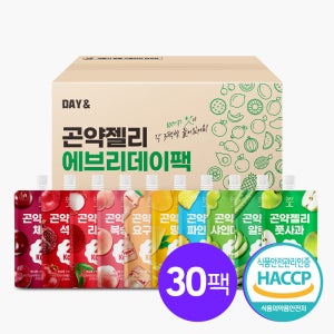 2칼로리 곤약젤리 에브리데이팩 10가지맛, 30포