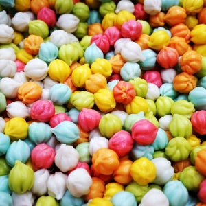 고운빛떡방앗간 과일꿀떡 6알1봉 개별포장 과일떡 아이간식 냉동보관 자연해동