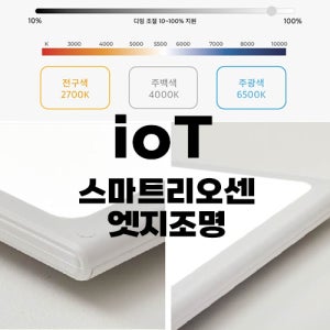 ioT 스마트 리오센 엣지조명 다양한 플랫폼과 연동 가능