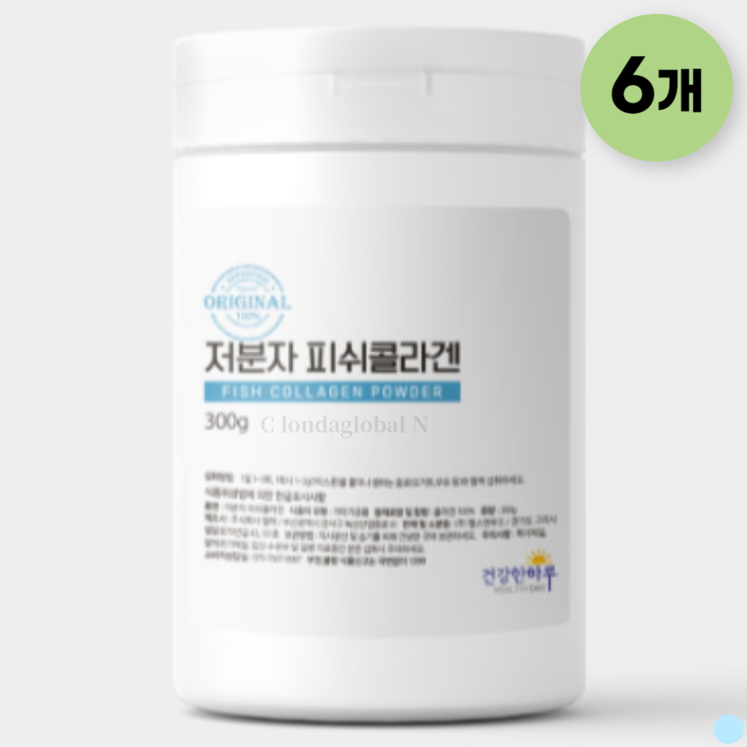 <b>더리얼</b> 저분자 <b>피쉬콜라겐</b> 분말 가루 효능 추천 300g6