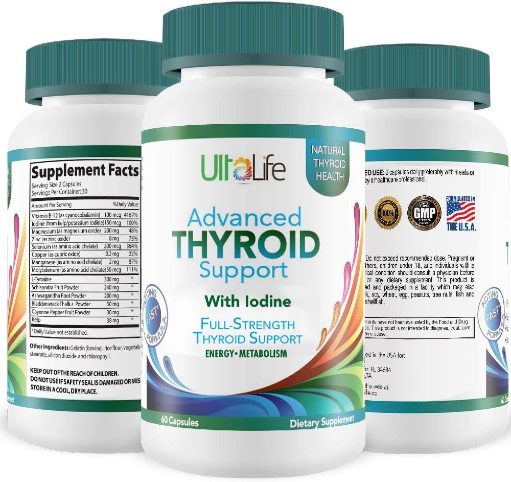 <b>울타</b> 라이프 싸이로드 <b>요오드</b> ULTALIFE Thyroid Support 60캡슐