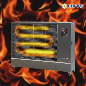 캐로스 전기식 돈풍기 CEH-T15000 전기난로 공장난로 원적외선튜브히터 34평형