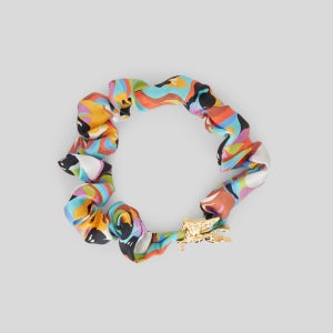 [네이버 단독] 에트로 플로럴 웨이브 페가소 실크 스크런치 233C5011800828003