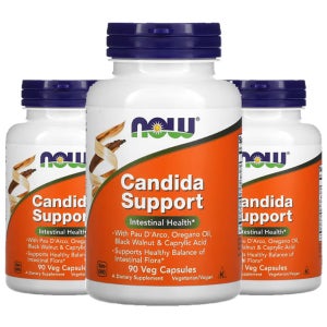 나우푸드 Candida 칸디다 서포트 90캡슐3통 오레가노오일 타히보 흑호두 칸디다클렌즈