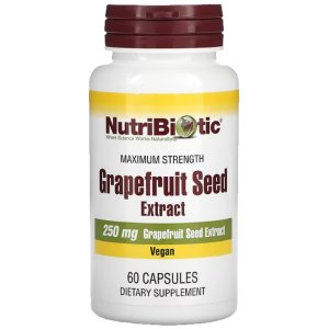 뉴트리바이오틱 자몽씨추출물 Grapefruit Seed 60캡슐 칸디다클렌즈 진균