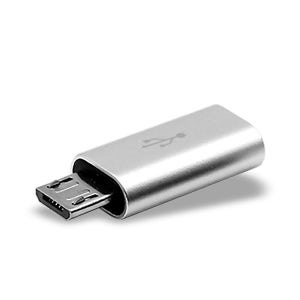 케이블메이트 USB C타입 암-마이크로5핀 수 변환젠더 CM-CF5PS 실버