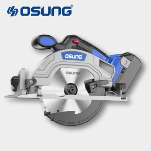 오성 20V 충전 전동 무선 원형톱 165mm OSC-2054BL 톱 절단