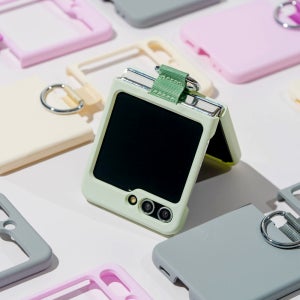 갤럭시Z플립5 케이스 링 파스텔 하드 제트플립5