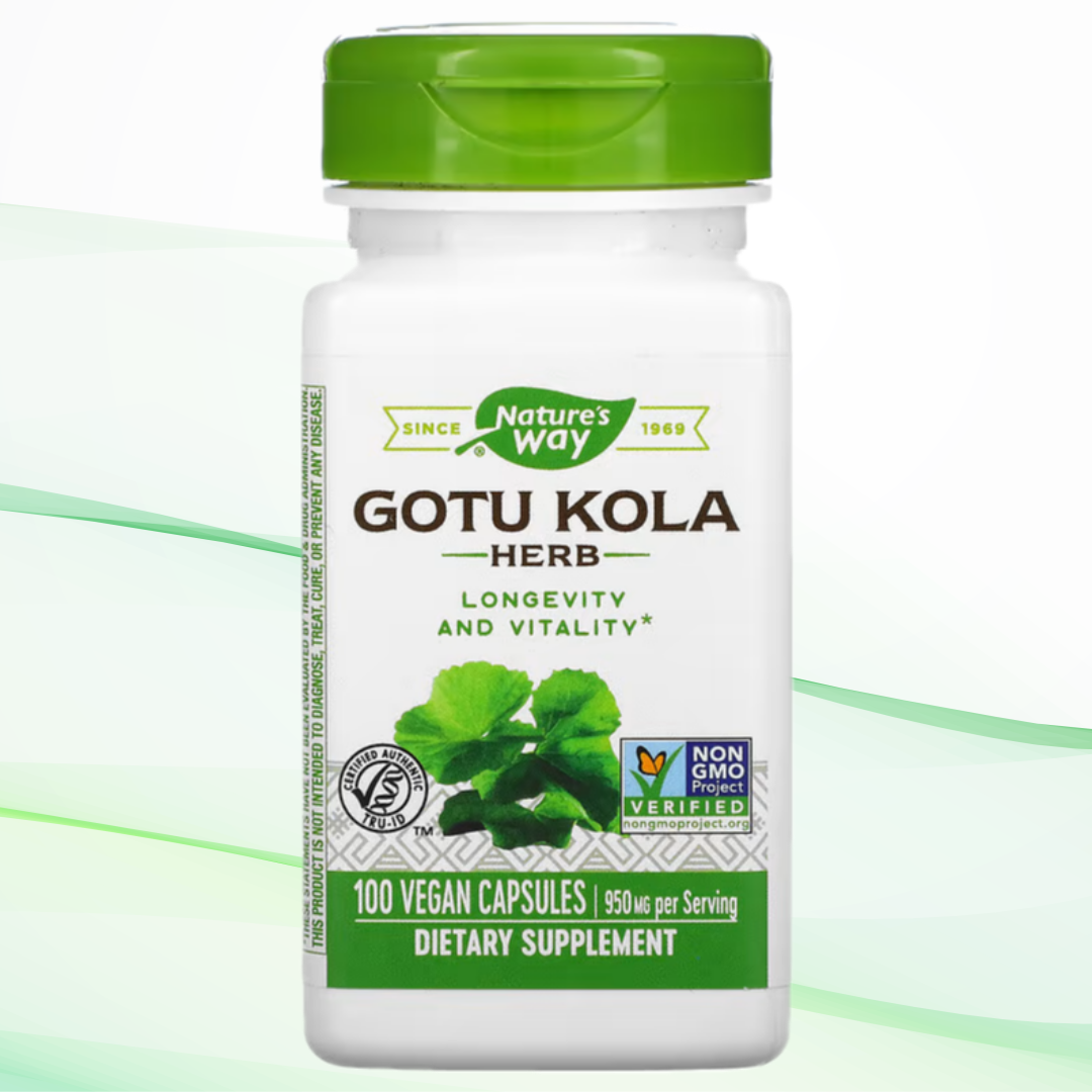 <b>네이쳐스웨이</b> 고투콜라 Gotu Kola 950mg 병풀