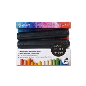 문교 파스텔홀더 2본입