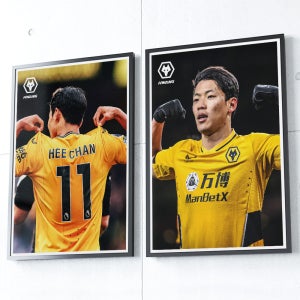황희찬 울버햄튼 축구선수 포스터 사진 액자