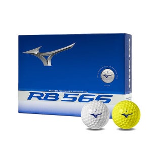 미즈노 NEW RB 566 2피스 골프공 비거리 장타 골프볼 비거리 소프트 화이트볼