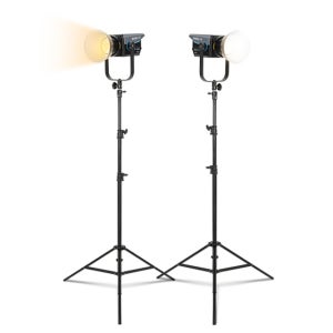 난라이트 스튜디오 LED 조명 FC-300B 투스탠드 세트