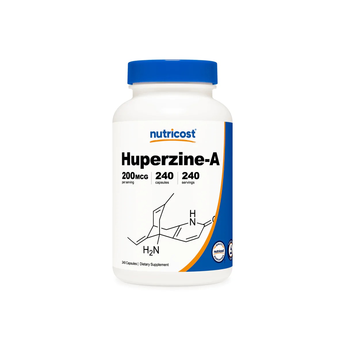 뉴트리코스트 <b>후퍼진</b> A Nutricost Huperzine A 200<b>MCG</b> 캡슐 240정