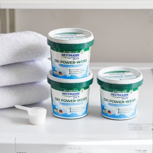 독일 하이트만 퓨어 옥시 파워 가루 빨래 표백제 세탁 세제 500g, 3개