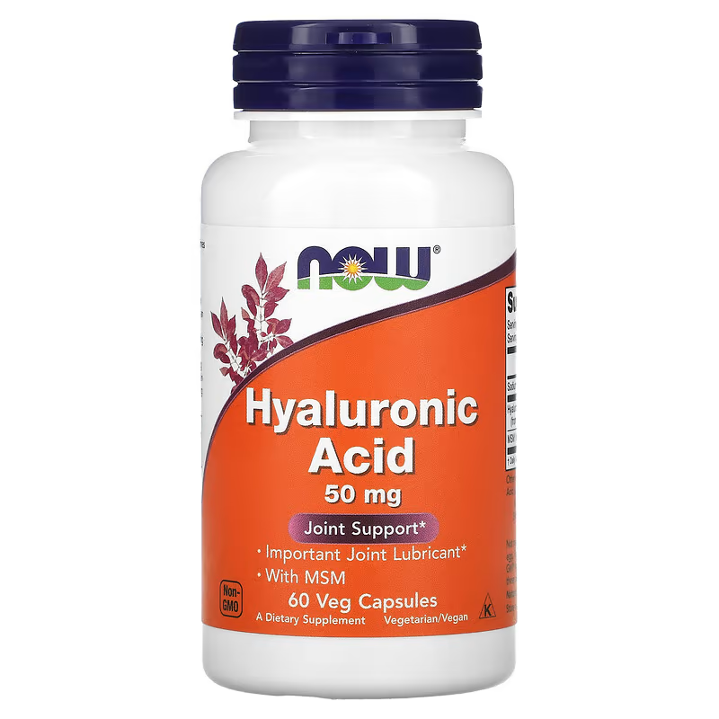 히알루산 나우 히알루론산 MSM NOWFOODS <b>Hyaluronic Acid</b>