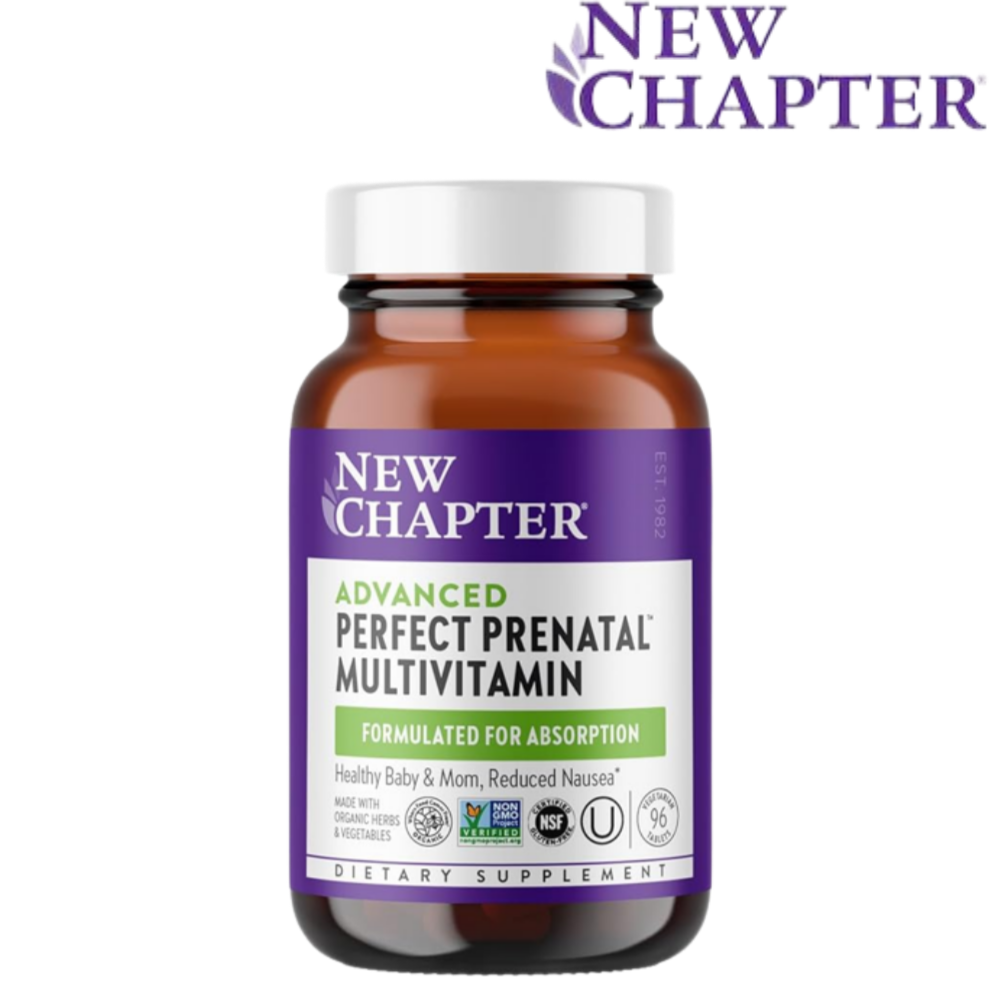 뉴챕터 산전 <b>멀티비타민</b> 임산부 종합<b>비타민</b> <b>퍼펙트 프리네이탈</b> <b>멀티비타민 96정</b>