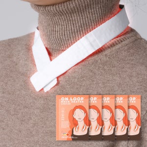 엠팩플러스 온루프 넥히터 + 목 핫팩 온열스카프 넥워머 박스 5개입, 5개