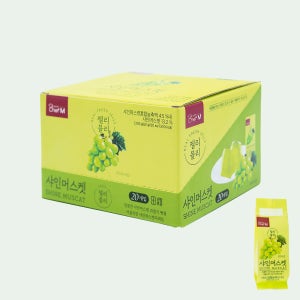 젤리블리 까먹는 과일 샤인머스켓 젤리 20개입